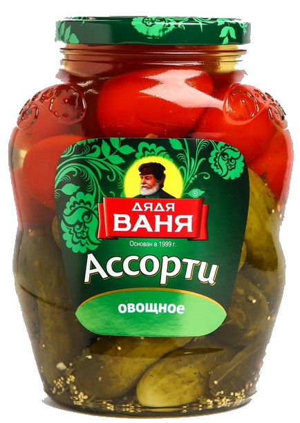 Ассорти огурцы и томаты